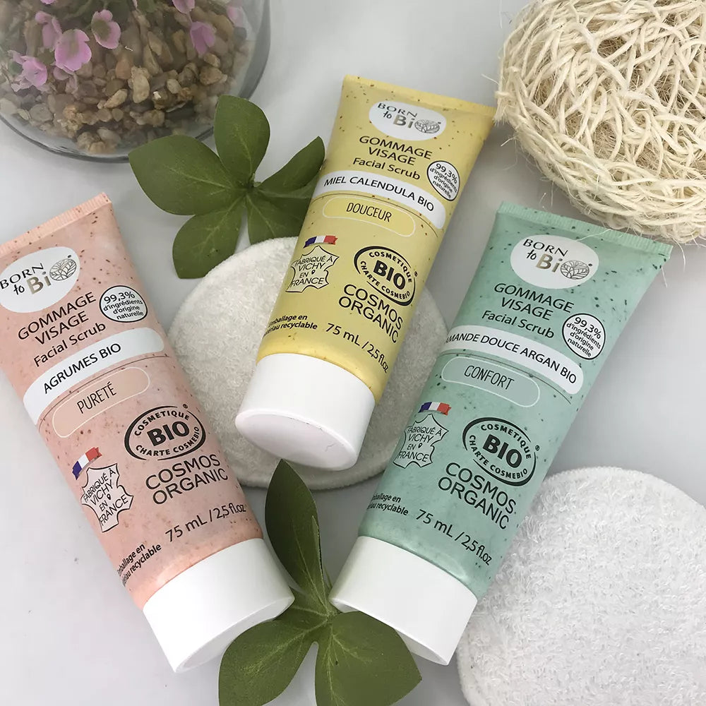 Honey and Calendula Facial Scrub - Certified Organic