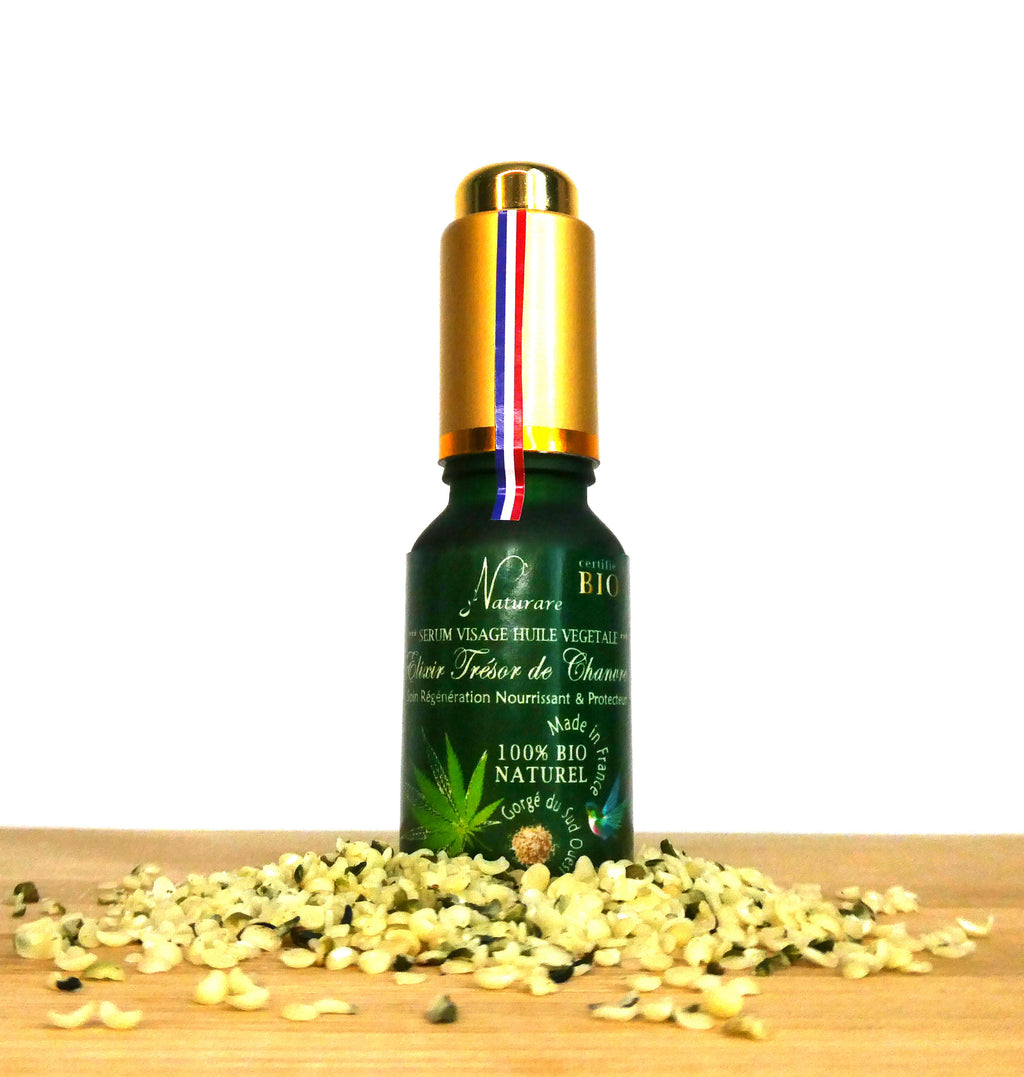 ELIXIR TRESOR DE CHANVRE BIO - Sérum Huile Végétale Complément Alimentaire
