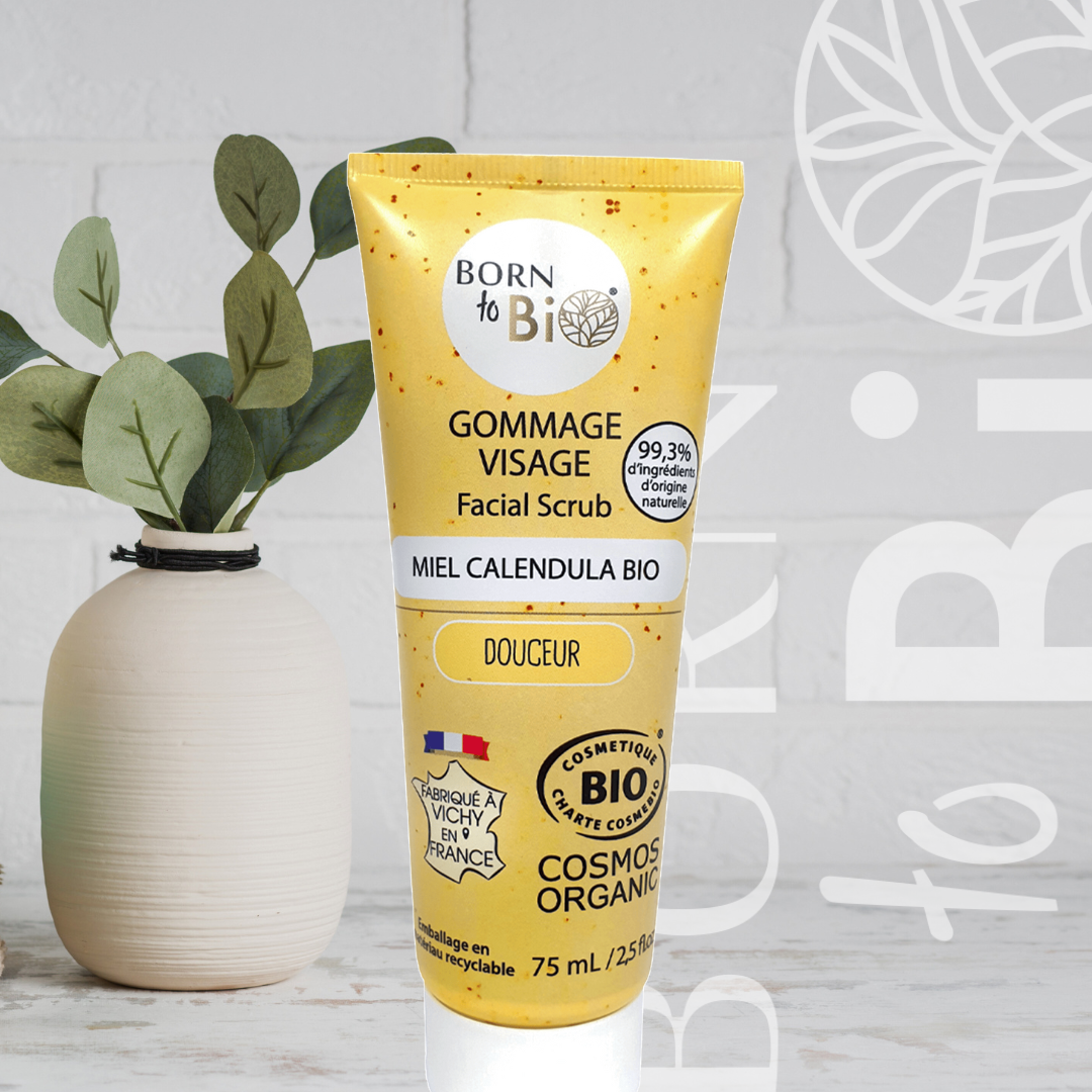 Honey and Calendula Facial Scrub - Certified Organic